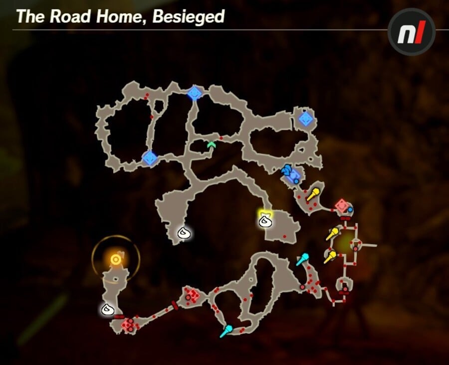 The Road Home, Besieged Korok Map