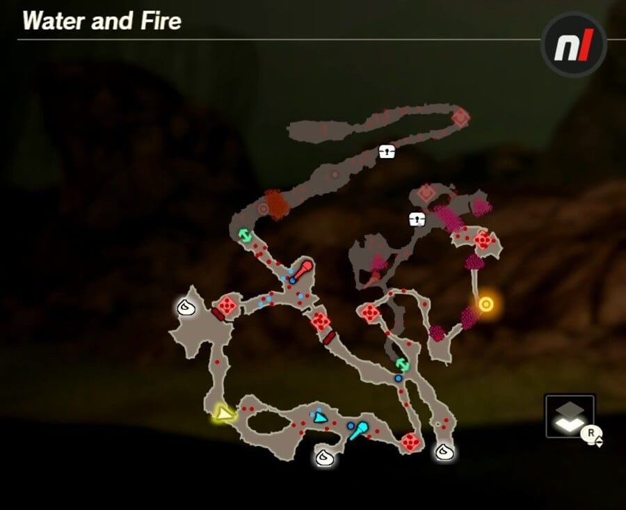 Water And Fire Korok Map